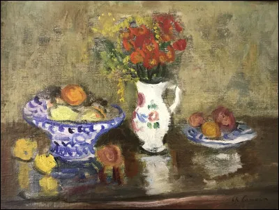 Qui a peint "L'Assiette de fruits" ?