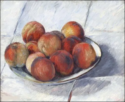 Qui a peint "L'Assiette de pêches" ?
