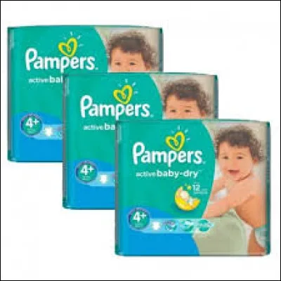 Durant quelle décennie fut créée la marque de couche-culotte Pampers ?