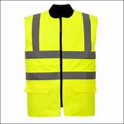 Le gilet de haute visibilité est obligatoire :