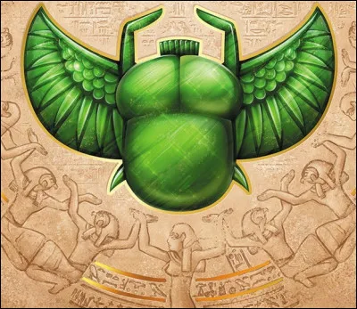 Comment est nommé le scarabée représentant le soleil, la recréation de la vie ?