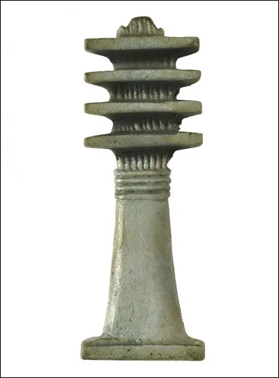 Pilier soutenant le monde, colonne vertébrale d'Osiris. Quel est ce symbole ?