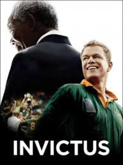 Quel grand événement sportif constitue le cadre du film Invictus ?