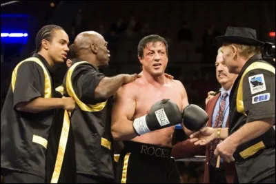 Quel est ce personnage de fiction et personnalité du monde de la boxe créé et interprété par Sylvester Stallone ?