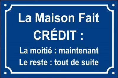 Si ert creance, dunt ore n'i at nul prut !