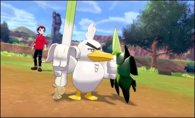 Quel est ce Pokémon exclusif à épée ?