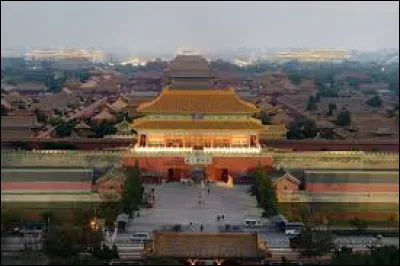 Même si son nom indique qu'on ne peut y entrer, où pouvez-vous visiter la Cité interdite ?