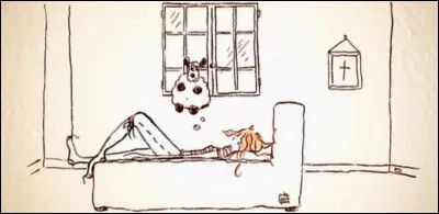 Quelle est l'autre chanson de Mylène Farmer à avoir un clip animé ?