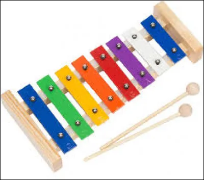 Bon, celui-là est pour enfant, mais cet instrument s'appelle...