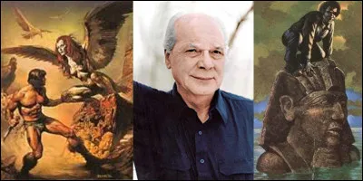 Dans « Le Monde du fleuve », le commandant du « Bateau fabuleux » servira « le Noir Dessein » des « Dieux du fleuve » pour atteindre le « Labyrinthe magique » qui permettra à « L'Homme qui trahit la vie » de constater que « Rien ne brûle en enfer ».
Cette phrase plus que bizarre devrait vous donner le nom de l'auteur de ces uvres de SF !