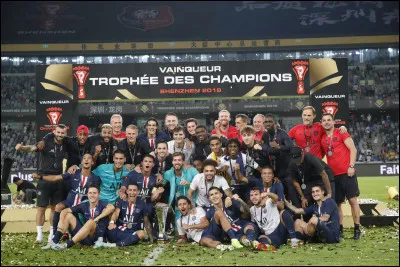 Combien de Trophées des champions le PSG a-t-il gagnés ?