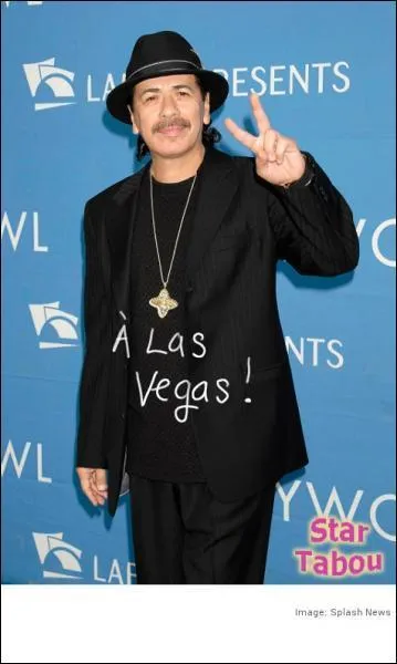 Je suis le clbre guitariste Carlos Santana.