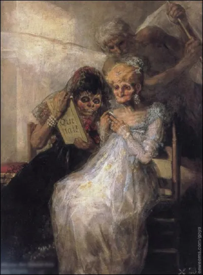 Qui a peint ce tableau dont le titre est : ''Les Vieilles ou Le Temps'' ?