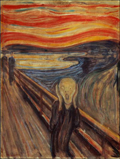Comment s'appelle ce tableau réalisé par le peintre norvégien Edvard Munch ?