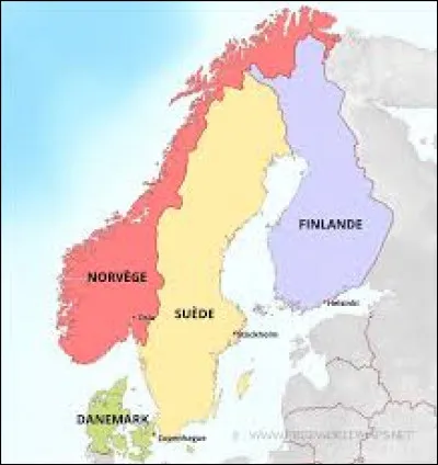 Où se situent les pays scandinaves (Suède, Norvège, Finlande..) ?