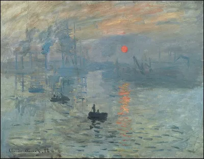 Quel est le nom de cette oeuvre de Monet ?