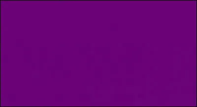 C'est du violet...