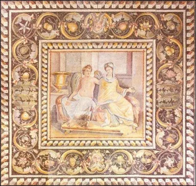 O&ugrave; se trouve cette mosa&iuml;que repr&eacute;sentant Eros et Psych&eacute; ?