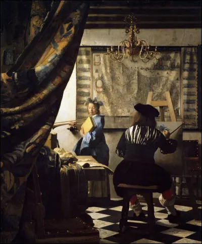 Quel est le nom de cette peinture de Vermeer ?