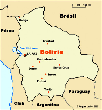 Quelle est la capitale de la Bolivie ?