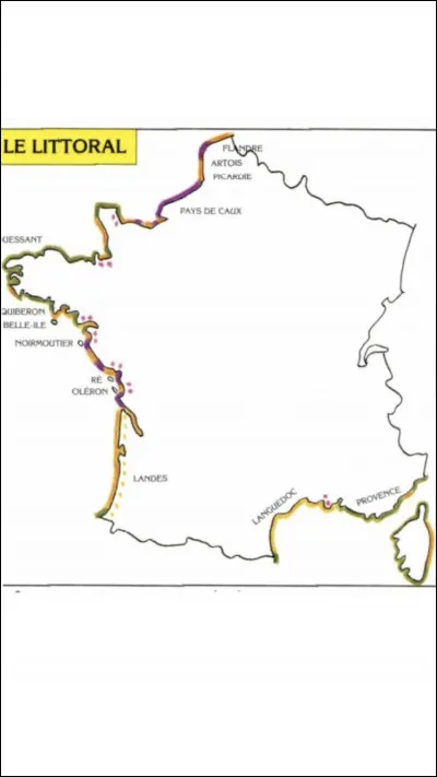 Que représente le jaune?