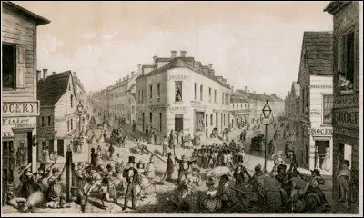 Quel &eacute;tait le mode de propulsion du premier tramway, apparu &agrave; New-York en 1832 ?