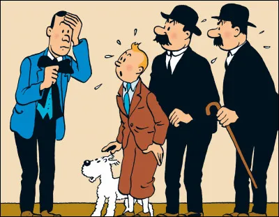 Le mystérieux étranger qui devient amnésique dans "Le Sceptre d'Ottokar", quels étaient son nom et son type de moustache ?