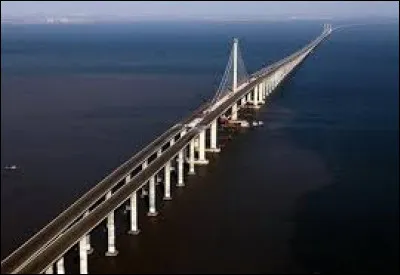 Le pont qui détient le record absolu de longueur est celui de Danyang-Kunshan en Chine. Combien mesure-t-il ?