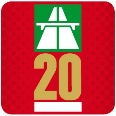 Acheter la vignette rouge pour l'autoroute :