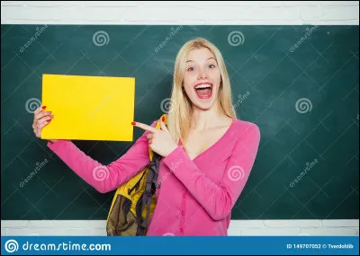 À l'école, comment es-tu ?