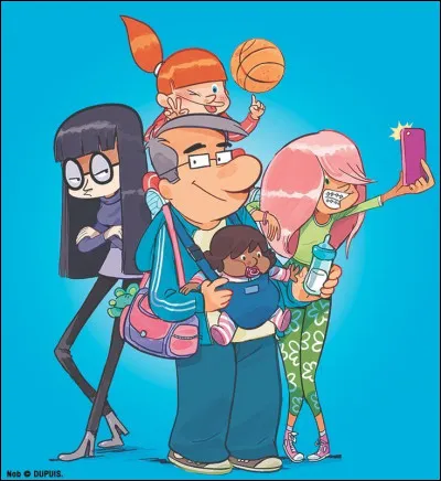 Ce père de 4 enfants est toujours débordé, mais il a toujours du temps pour ses filles, c'est...