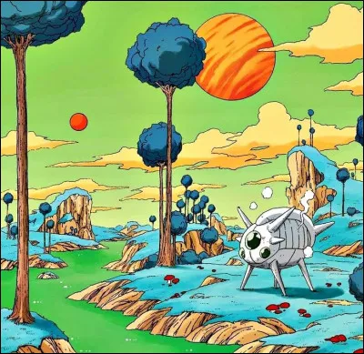 Dans quel but Krilin et Sangohan vont-ils sur Namek ?