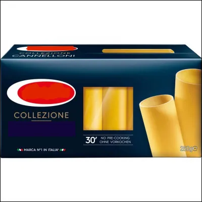 En allant à toute vitesse chercher mes oignons, je tombe devant ce paquet de pâtes, plus précisément des :