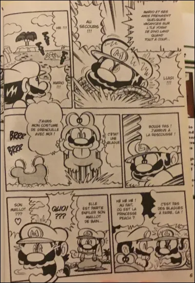 Comment s'appelle le costume que porte Mario ?