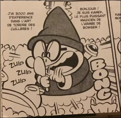 Dans quel chapitre Kamek fait-il son apparition ?