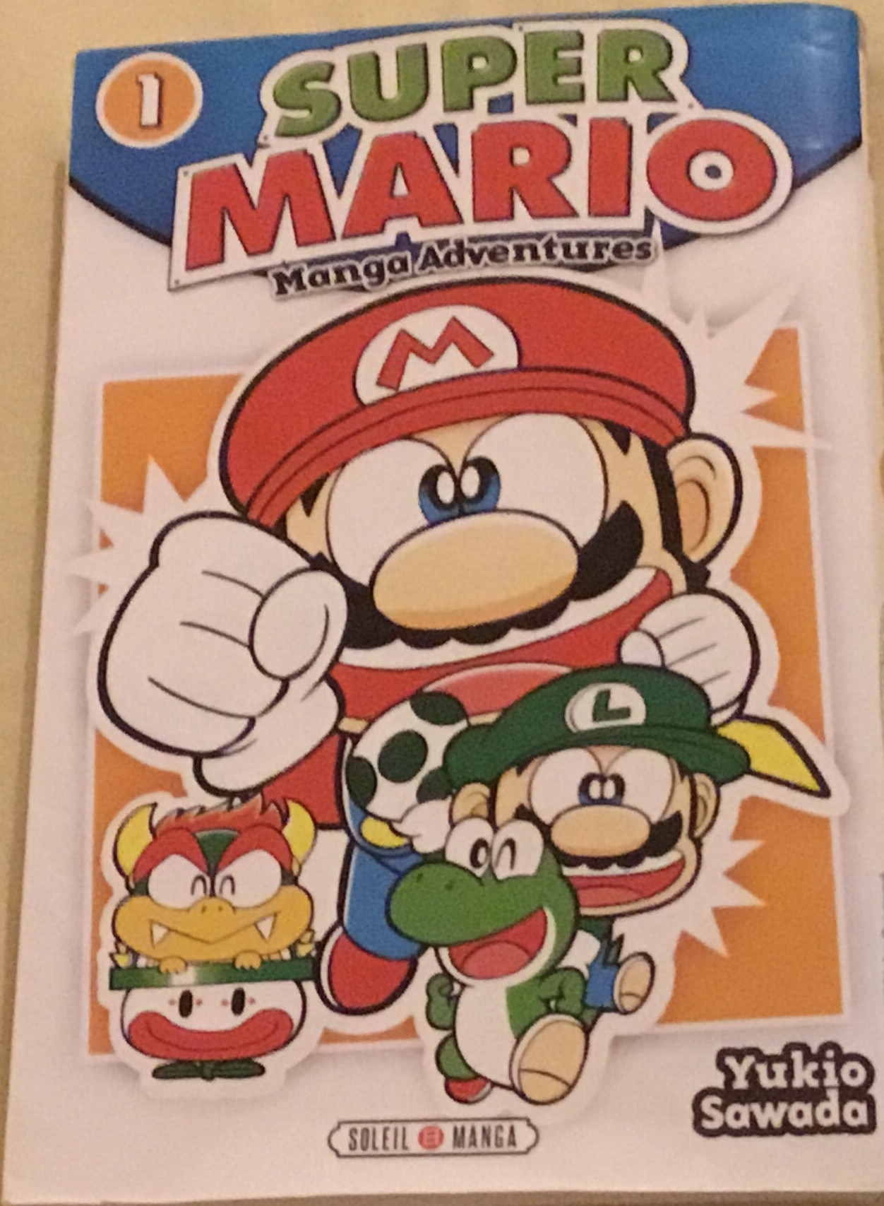 Super Mario manga adventures, tome 1