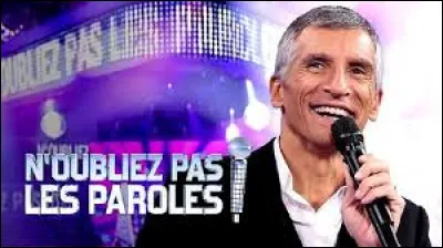 Le jeu télévisé "N'oubliez pas les paroles" diffusé sur France 2, existe depuis 2007.