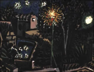 Qui a représenté "Vallauris la nuit" ?