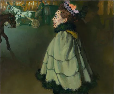 Qui a représenté cette "Femme aux Champs Elysées la nuit" ?