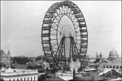 La première grande roue fut construite pour l'Exposition universelle de Chicago en 1893. Hasard du calendrier, l'ingénieur américain George Ferris, l'inventeur d'une des attractions préférées des amoureux, est né le...