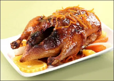 Quelle volaille à l'orange est un grand classique de la cuisine française ?