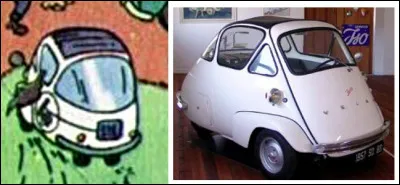 N°4 > Outre une forme ovoïde, l'Isetta Velam avait bien d'autres particularités : hormis ses nombreux surnoms, on se demandait où se trouvait le volant ! Alors ?