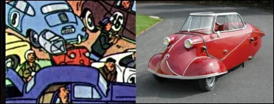 Ce "bidule" était produit, après guerre, par un constructeur d'avions pour la Luftwaffe [ lequel ? ], et était surnommé ...