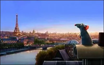 Comment s'appelle le petit rat parisien, sorti d'un film d'animation, qui détient le rôle de chef dans un restaurant à Paris ?