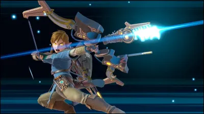 Quelle est la particularité de l'arc de Link sur SSB Ultimate ?