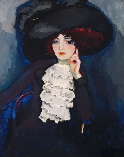 Quel peintre a réalisé "Femme au chapeau" ?