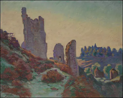 Qui a réalisé "Les ruines du château de Crozant" ?