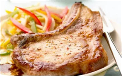 Ceci est une côte de buf ou plutôt une côte de porc ?