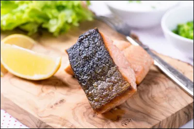 Ceci est un pavé de truite ou plutôt de saumon ?