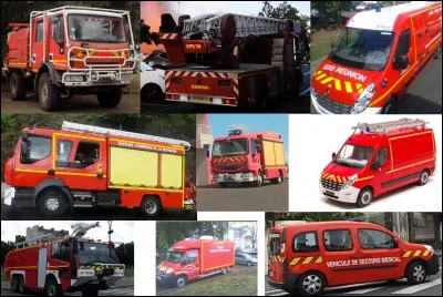 Citez les engins dont dispose la caserne de pompiers :